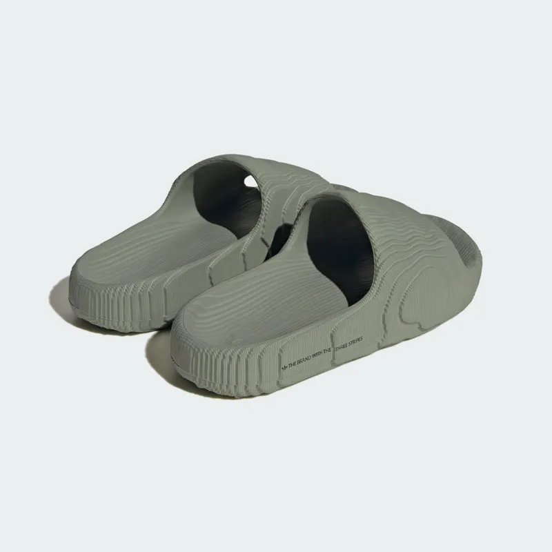 Adidas Adilette 22 Slides Silver Green / Silver Green / Core Black (IG8264)