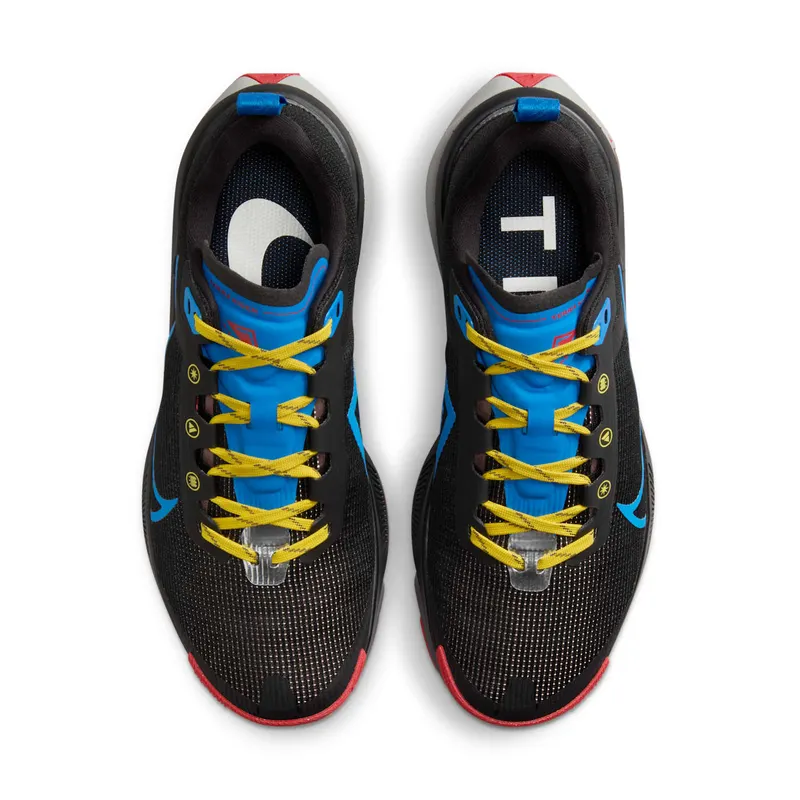 Nike React Terra Kiger 9 Black Track Red Vivid Sulfur Light Photo Blue (DR2694-002)