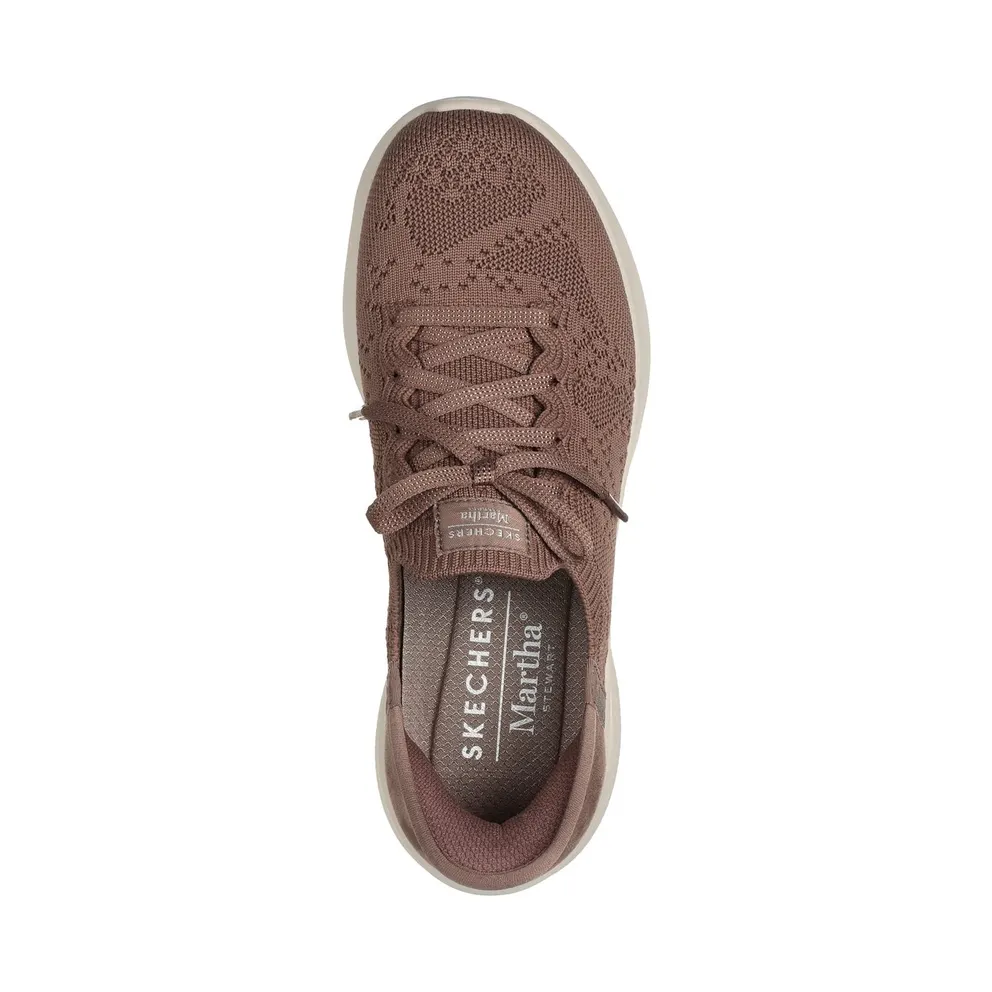 Skechers Slip-ins Martha Stewart: Ultra Flex 3.0 – Back On Track Sneaker Mokka