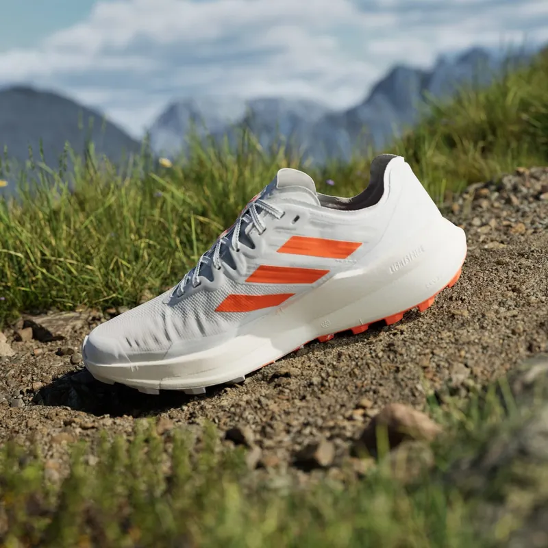 Adidas Terrex Agravic Speed Trail Running Dash Grey / Impact Orange / Cloud White (JI0954)