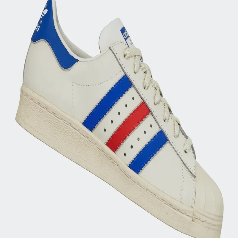 Adidas Superstar 82 Cloud White / Blue Dawn / Red (HQ8876)
