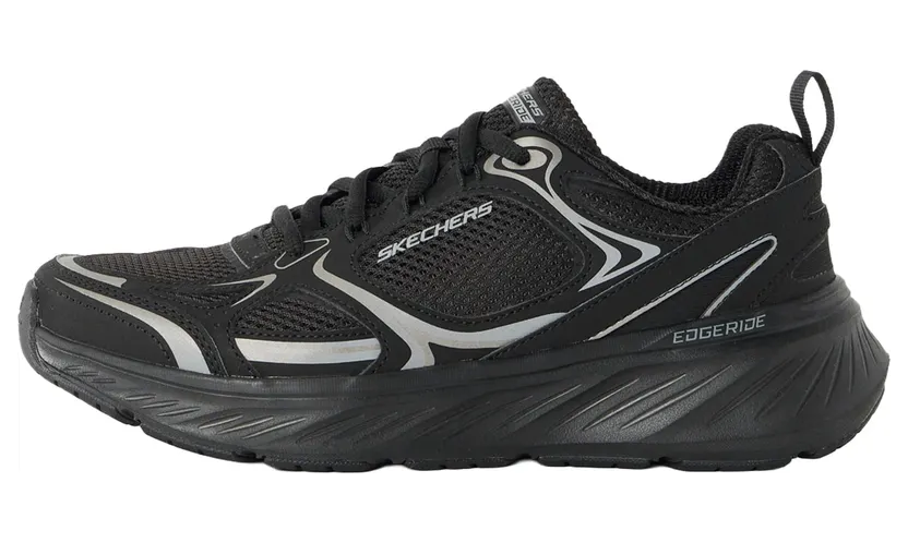 Skechers Edgeride Zwart / Zilver (1018164)