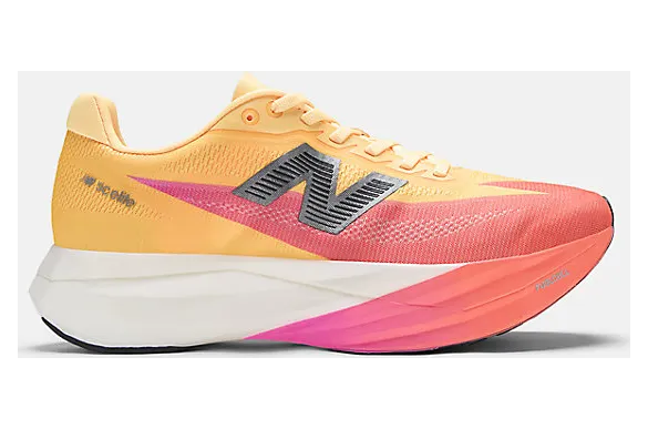 NEW BALANCE FuelCell SuperComp Elitev5 “TANGERINE HEAT / WHITE PEACH / PINK HEAT” (WRCEL4JM)