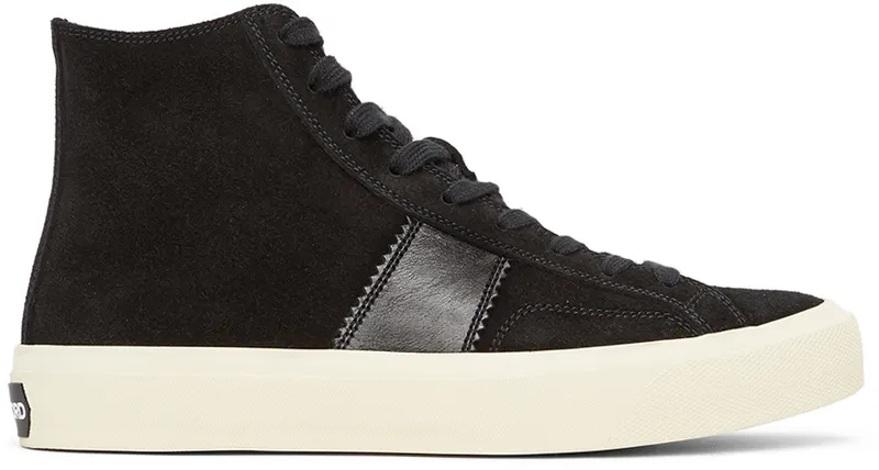 TOM FORD Black Cambridge High-Top (*J1167T-CRU)