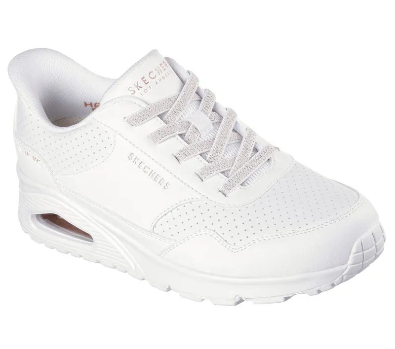 Skechers Slip-ins: UNO – Banksia Luxe Sneaker White