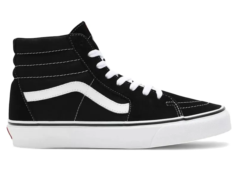 Vans Sk8-Hi Lite Plus Suede Canvas Black White (VN04PAIJU)