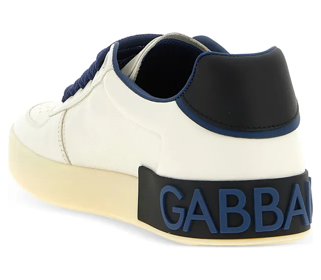 Dolce & Gabbana Portofino Leather “Neutrals/Blue” (CS2392 A0218 8F190) (4)