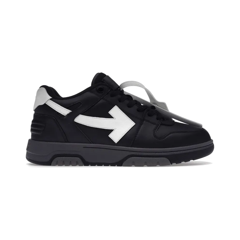 OFF-WHITE Out Of Office OOO Low Tops Black Grey White SS22 (OMIA189C99LEA0011001)