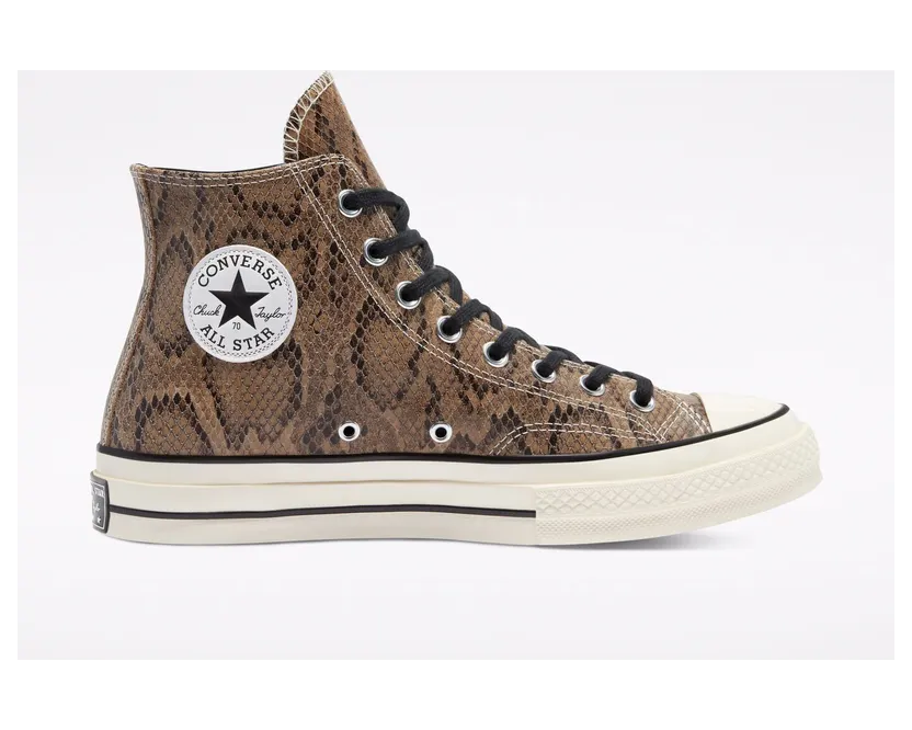 Converse Archive Reptile Chuck 70 High Top Brown/egret/black “Snake” (170103C)