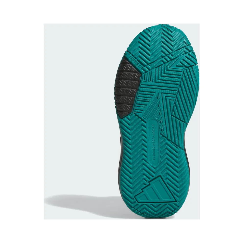 adidas Ownthegame 3.0 Cloud White Core Black Pure Teal (JQ7940)