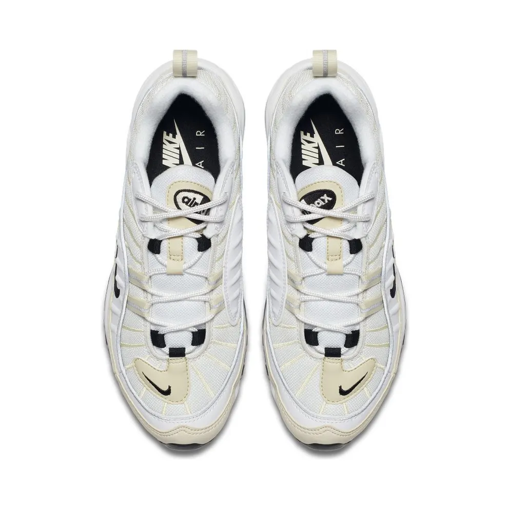 Nike Air Max 98 Fossil (W) White/Black-Fossil-Reflect Silver (AH6799-102)