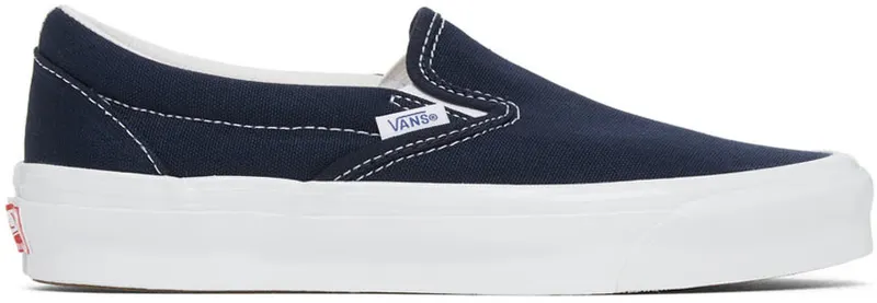 Vans Navy OG Classic Slip-On LX (VN0A45JK1X7)