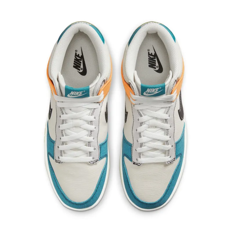 Nike Dunk Mid “Pale Ivory / Multicolor” (DV0830-100)