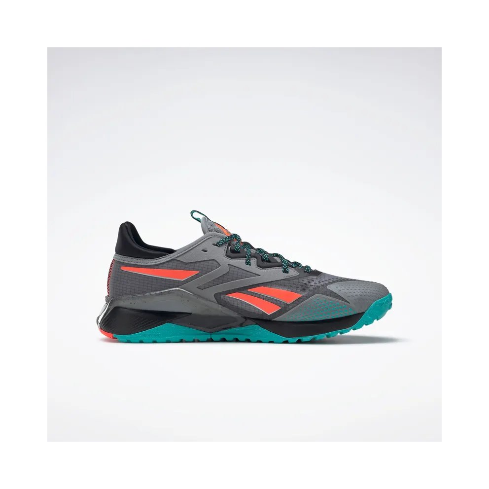 Reebok Nano X2 TR Adventure Pure Grey 5 / Core Black / Classic Teal (GY2117)