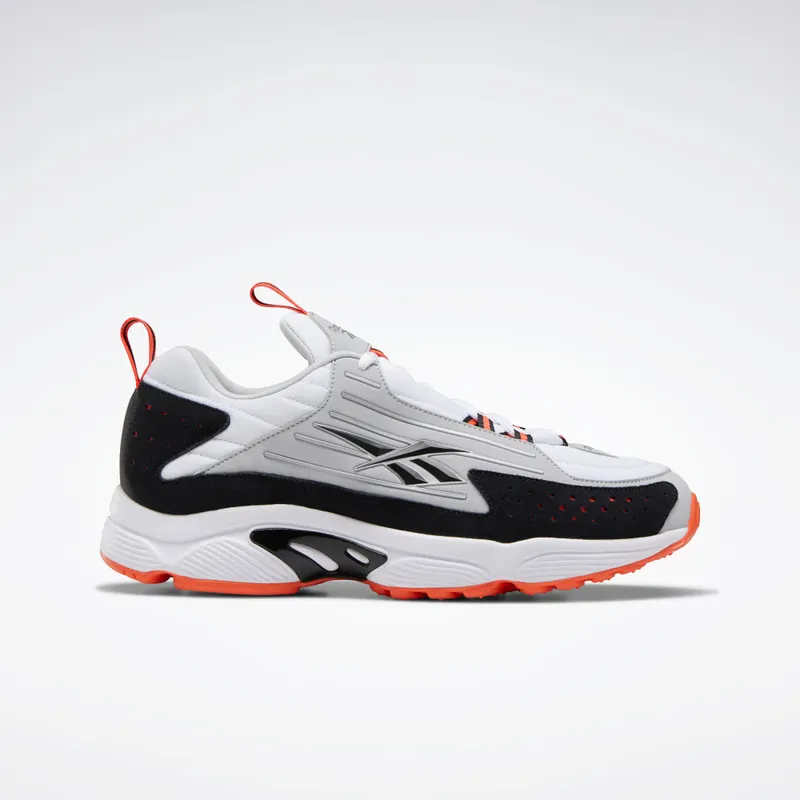 Reebok DMX Series 2200 Schoenen White / Vivid Orange / Pure Grey 2