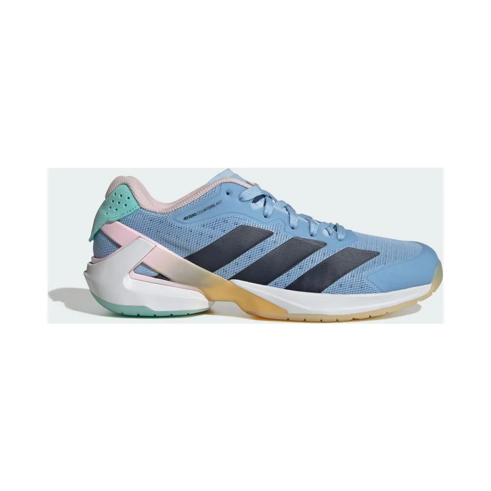 Adidas Adizero Counterblast Indoor Glow Blue / Shadow Navy / Clear Pink (JP9836)