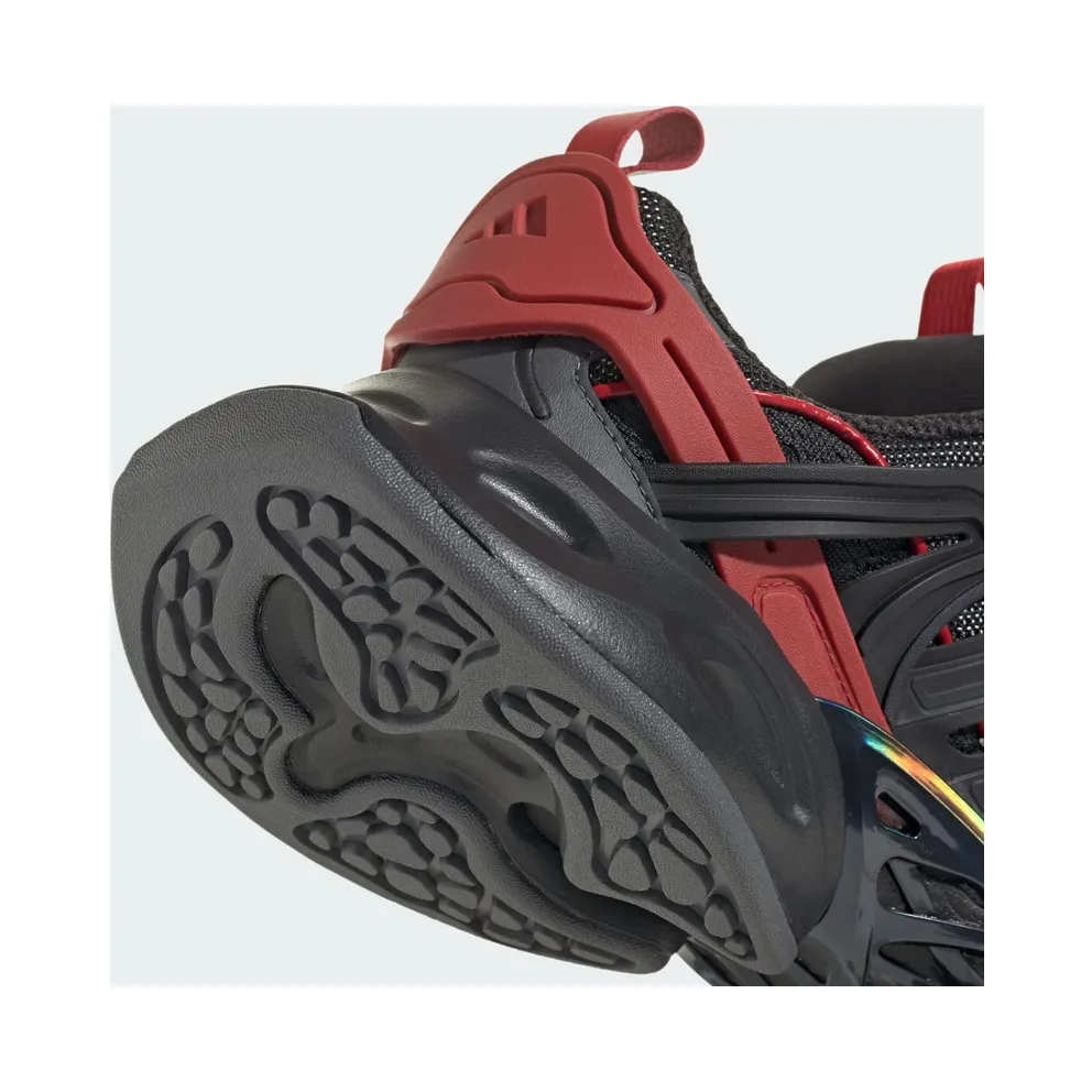 adidas XLG Runner Deluxe Black Gold Metallic Red (JQ2974)