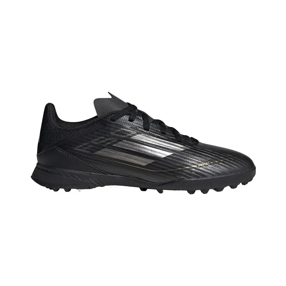 adidas F50 League Turf Core Black Iron Metallic Gold Metallic (IF1373)