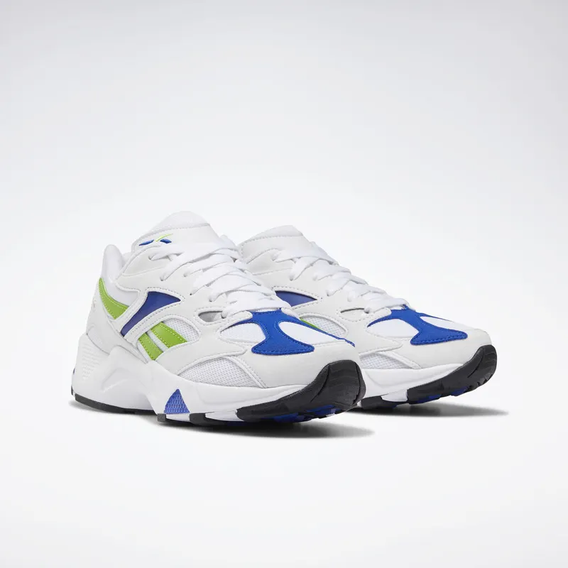 Reebok Aztrek 96 Shoes White / Semi Solar Green / Semi Solar Green