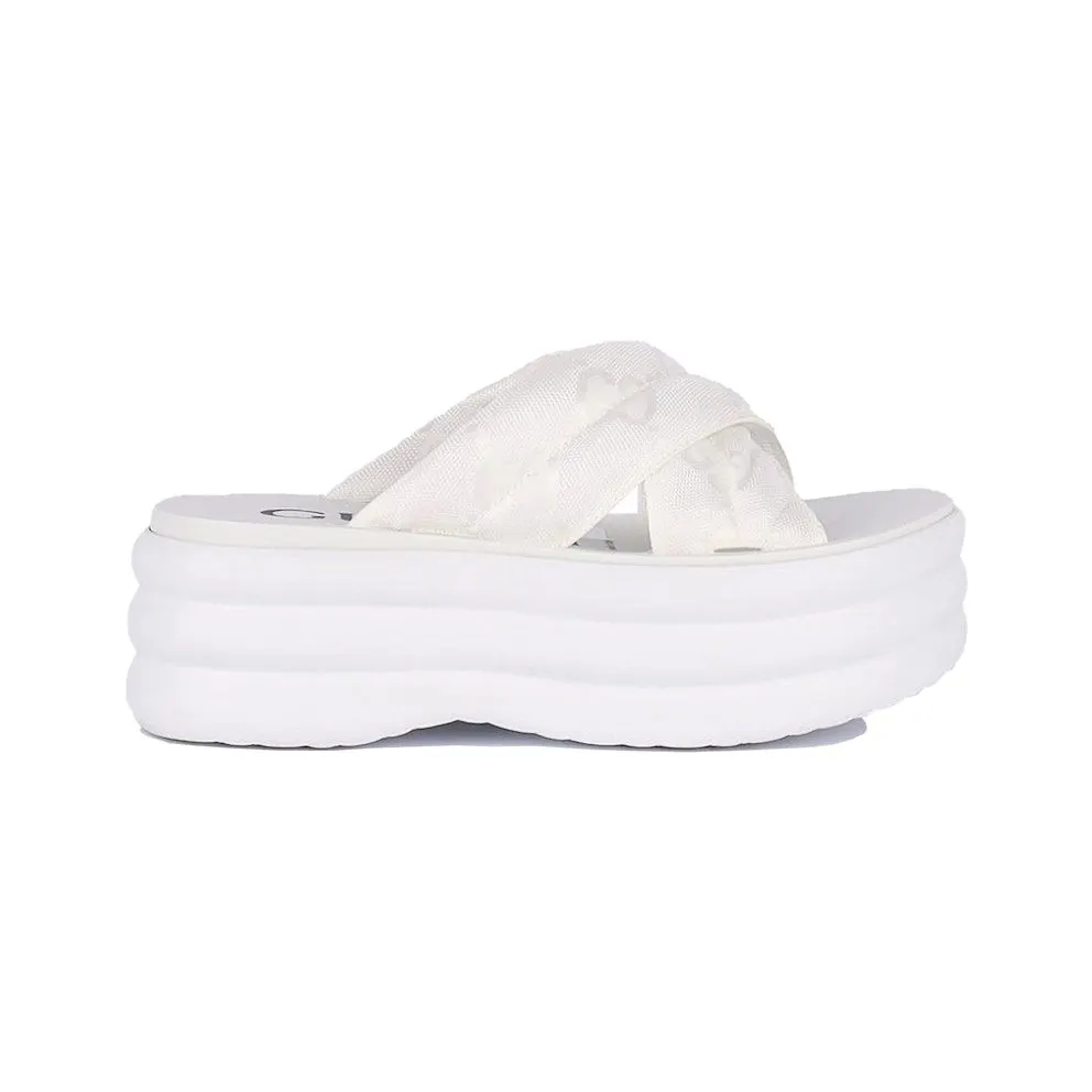 Gucci GG Platform Slide White (738707 H9H00 9014)