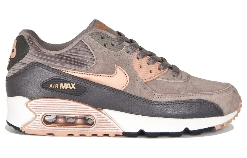 Nike Air Max 90 Leather Iron Metallic Red Bronze (768887-201)