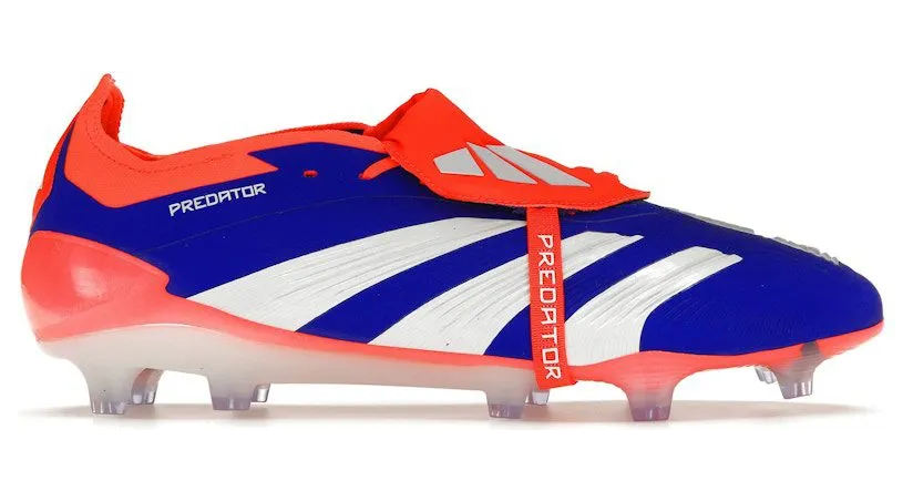adidas Predator Elite Foldover Tongue FG Lucid Blue Solar Red (IF6442)