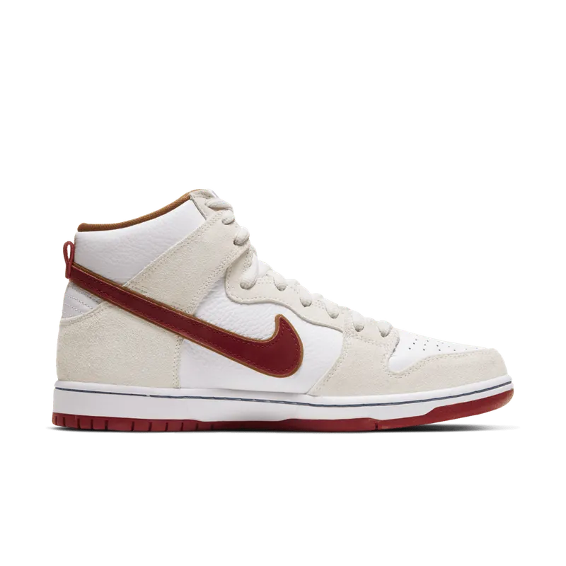 Nike SB Dunk High Sail Bright Crimson Sail/Bright Crimson (CV9499-100)