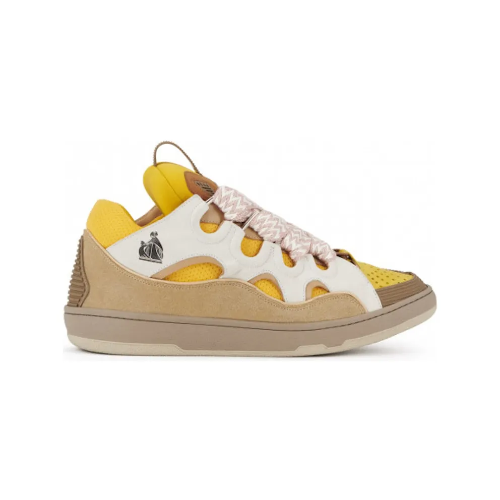 Lanvin Leather Curb Beige Yellow (FM-SKRK11-DRAG-H200509)