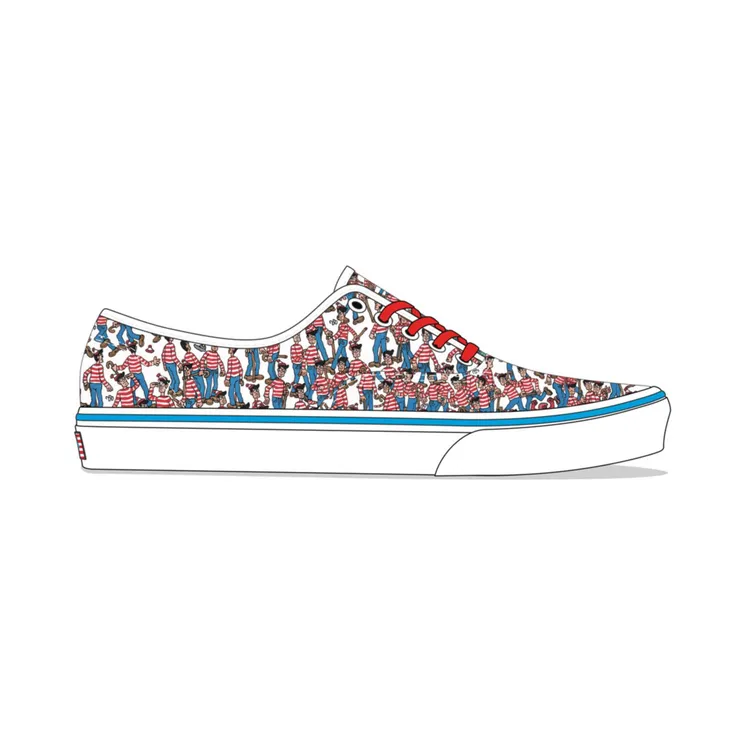 Vans Classic Authentic Wheres Waldo Land of Waldos (VN0A348A3RZ)