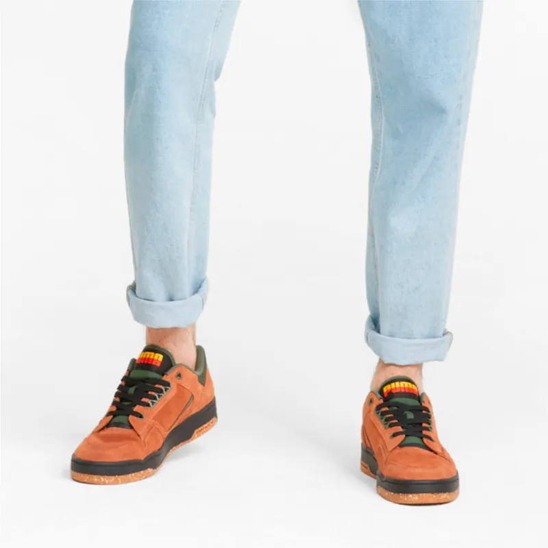 PUMA x Butter Goods Slipstream Lo Sued Mocha Bisque/Black/Thyme (384211-01)