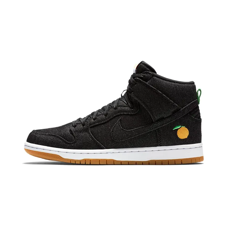 Nike SB Dunk High Momofuku “Black / White / Laser Orange” (881758-071)