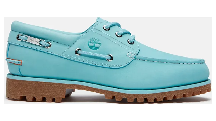 Timberland 3-Eye Classic Lug Boat Shoe Jacquemus Aqua Nubuck (TB0A6G7F-04V)