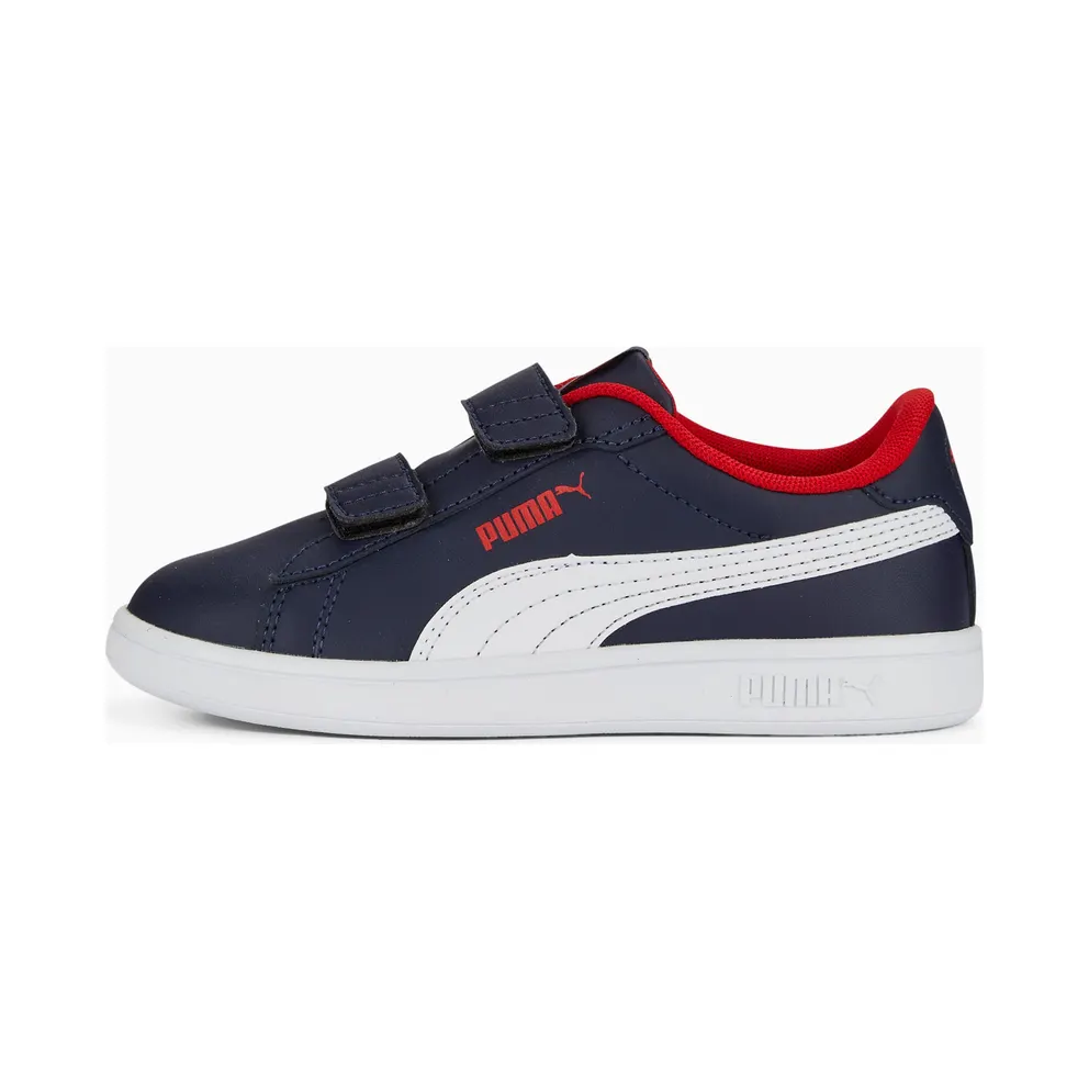 Puma Smash 3.0 Leather für Kinder Weiß (392033-04)