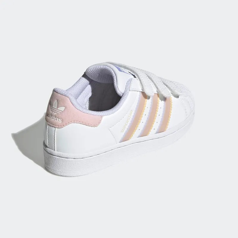 Adidas Superstar Cloud White / Pulse Amber / Semi Mint Rush (GY3363)