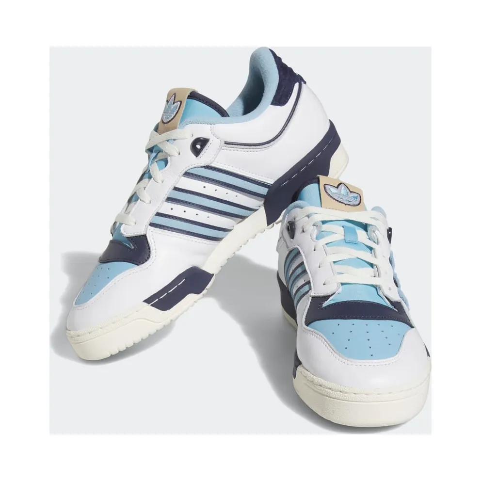 Adidas Rivalry Low 86 Cloud White / Clear Blue / Shadow Navy (FZ6334)