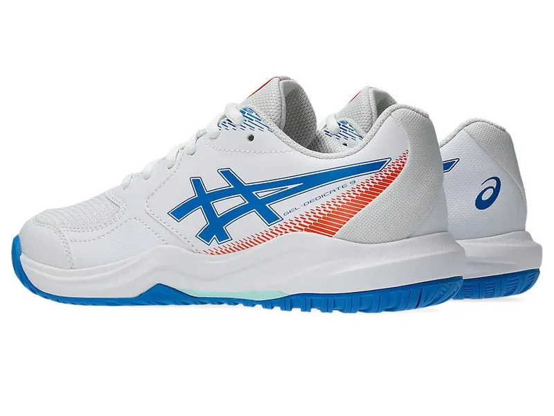ASICS GEL-DEDICATE 9 GS “White / Directoire Blue” (1044A085-100)