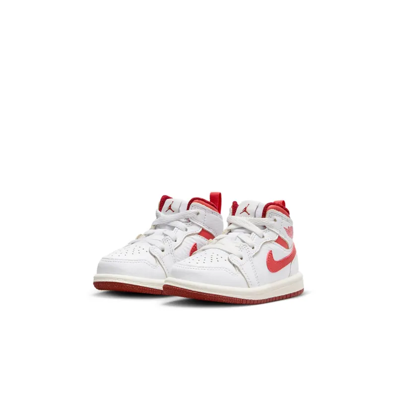 Air Jordan 1 Mid SE TD “White Dune Red” (FJ3466-160)