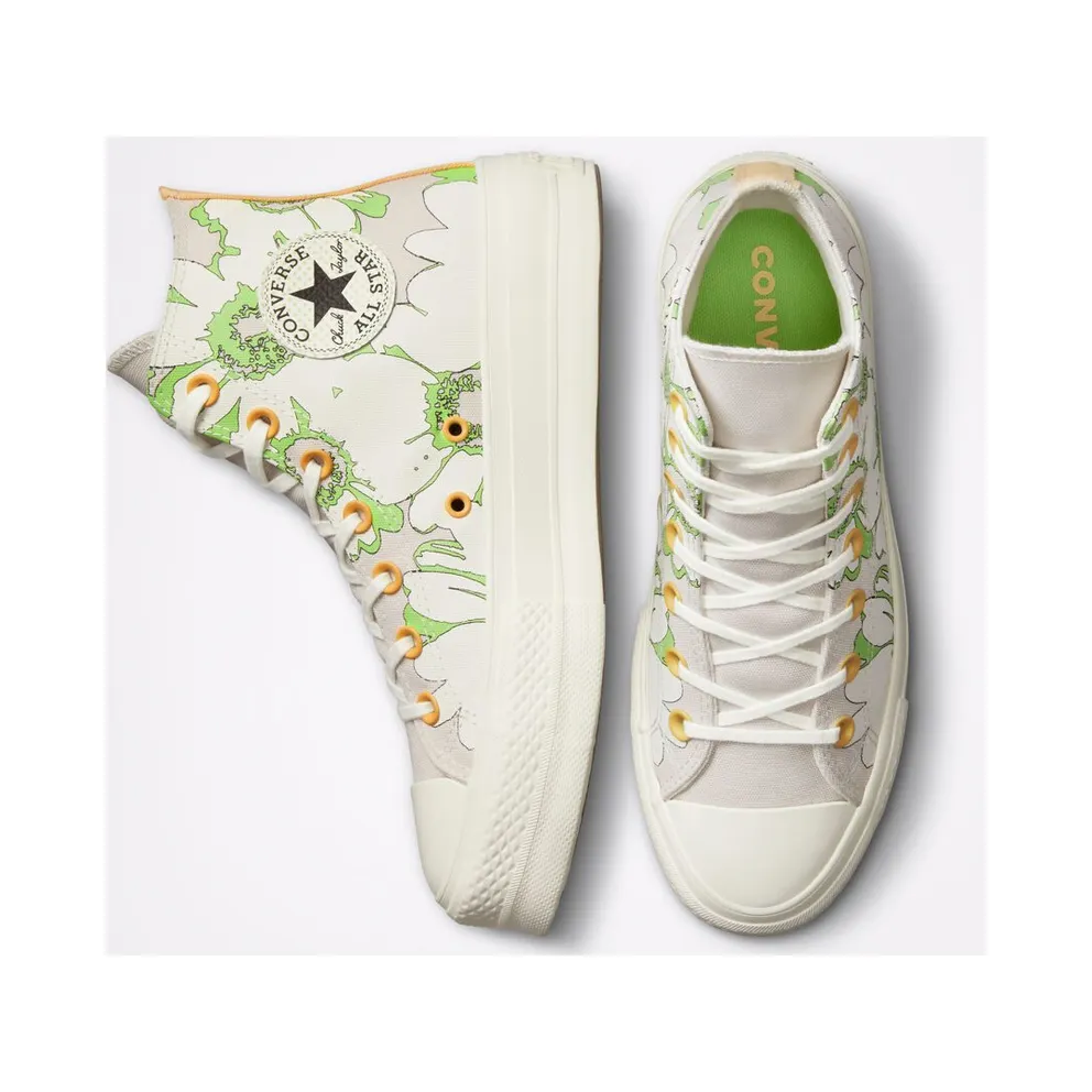 Converse Chuck Taylor All Star Lift Platform Crafted Florals (A00652C)