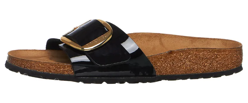 Birkenstock W Madrid Big Buckle Patent Black (1019813)