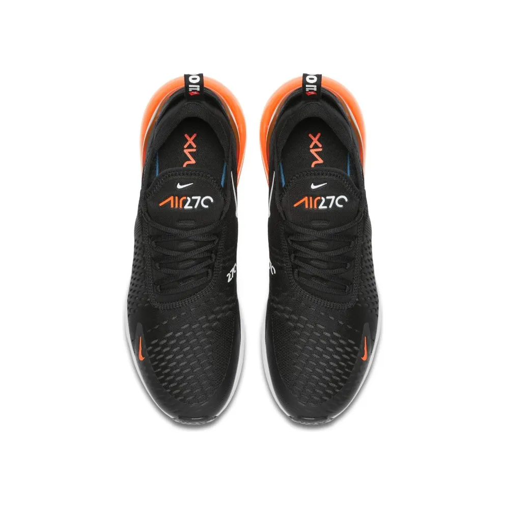 Nike Air Max 270 Black White Total Orange Black/White-Total Orange (AH8050-014)