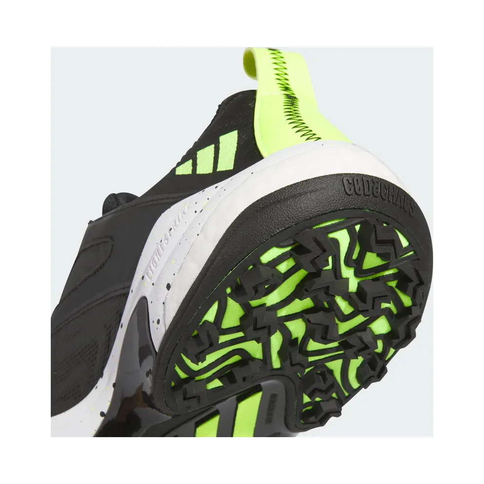 adidas Codechaos BOA 25 Spikeless Golf Core Black Lucid Lemon Cloud White (IG8703)