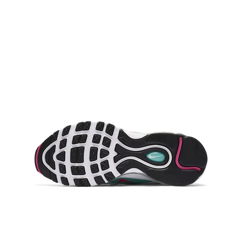 Nike Air Max 97 South Beach (GS) White/Pink Blast-Kinetic Green-Black (921522-101)