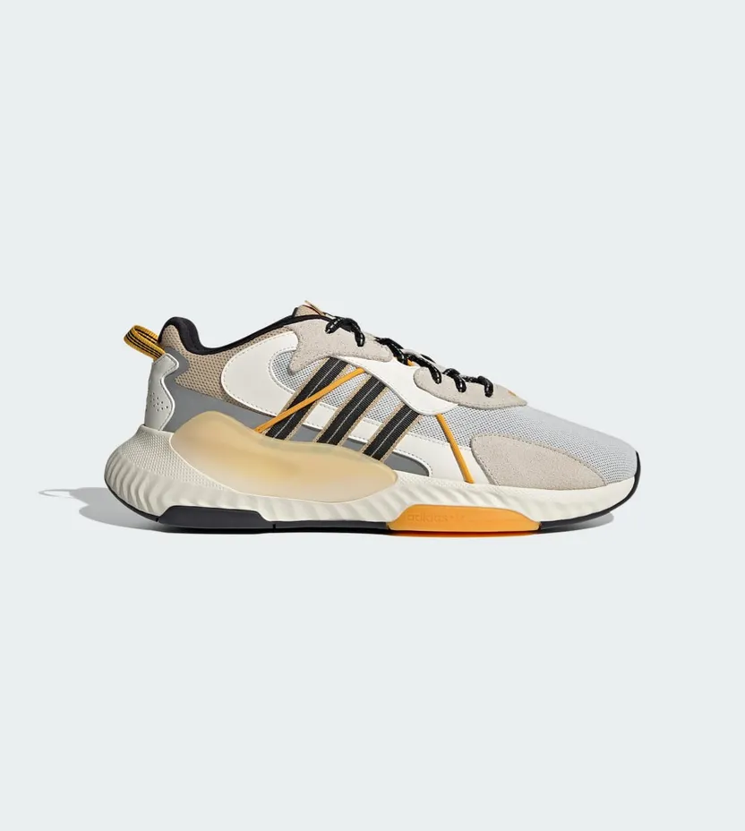 Adidas Hi-Tail Shoes Off White / Core Black / Crew Yellow (H05767)