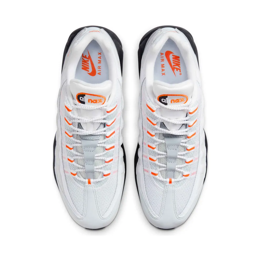 Nike Air Max 95 Wolf Grey Safety Orange Pure Platinum (HM0622-002)