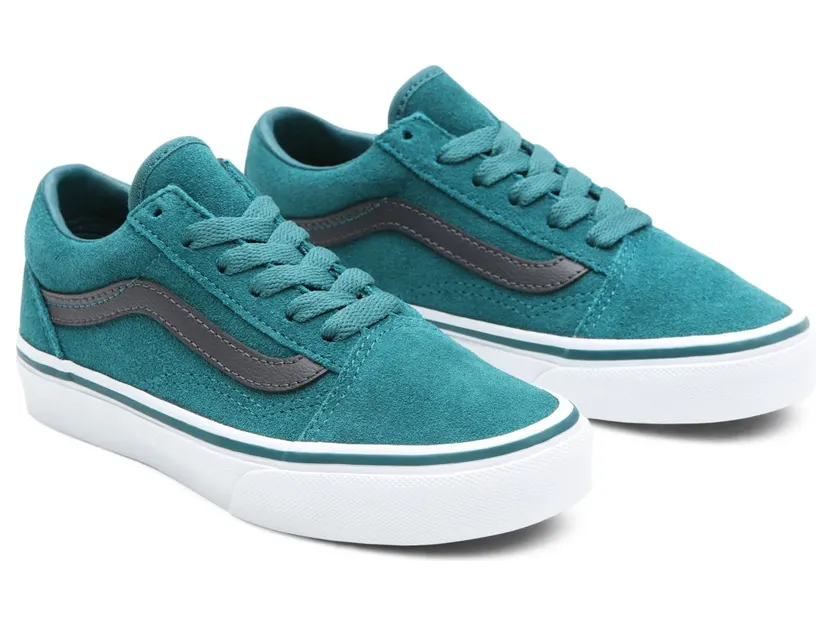 VANS Suède Old Skool Kinderschoenen (Groen)
