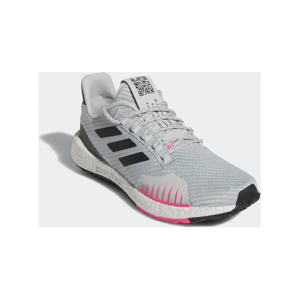 adidas Pulseboost HD Winter Grey Two / Core Black / Shock Pink (EF8907)