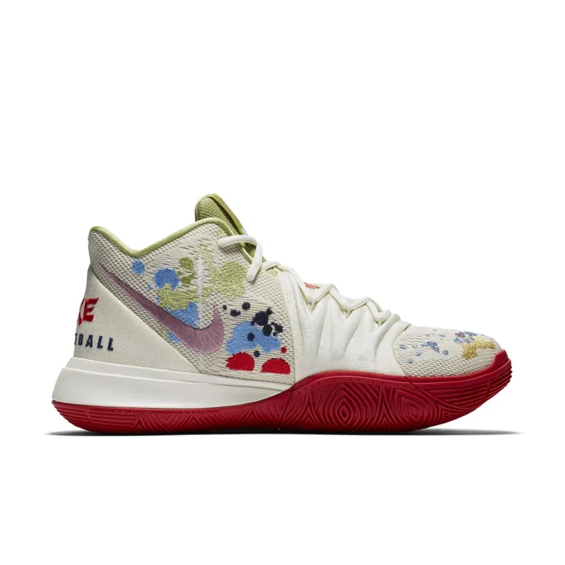 Nike Kyrie 5 Bandulu Light Bone/Green-Red (CK5837-100)