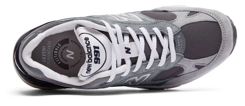 New Balance 991 Nu Block Grey Grey/Blue-Teal (M991GBT)