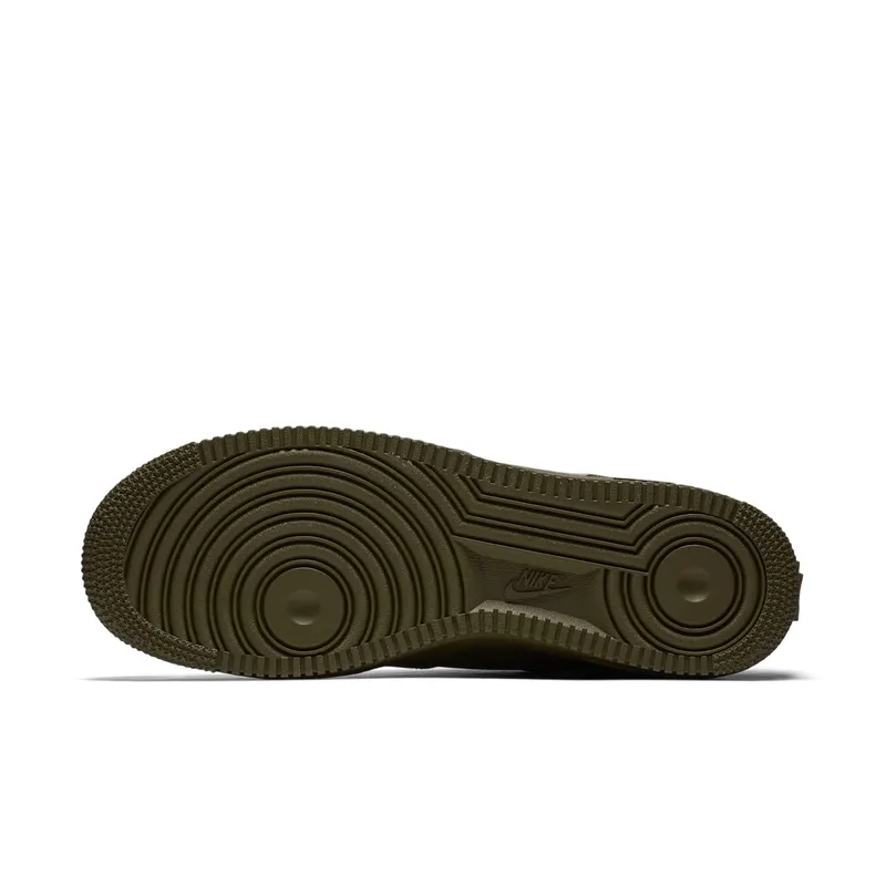 Nike Air Force 1 Low Utility Olive Canvas Olive Canvas/Black-White-Tour Yellow (AJ7747-300)