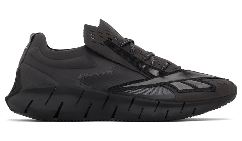 Maison Margiela Black Reebok Classics Edition Zig 3D Storm Memory Of Sneakers (GW5009)